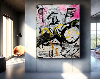 Large Abstract Art Canvas Print Large Wall Art Abstract Painting Print Modern Art Contemporary Abstract Living Room Wall Art Decor Canvas