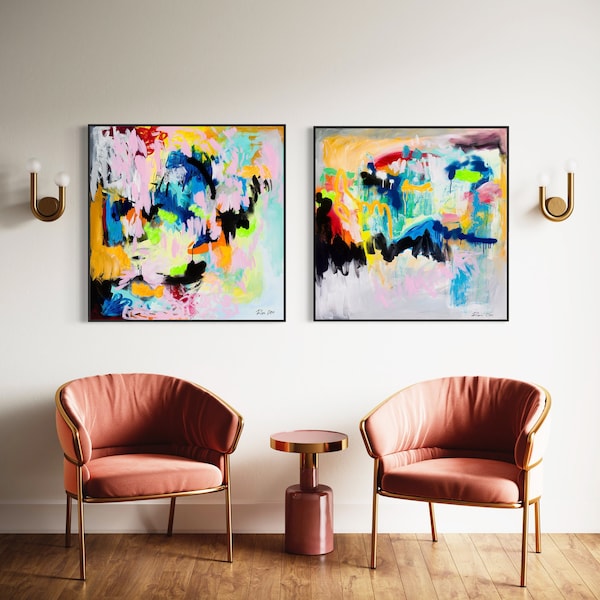Set of 2 Wall Art - Etsy