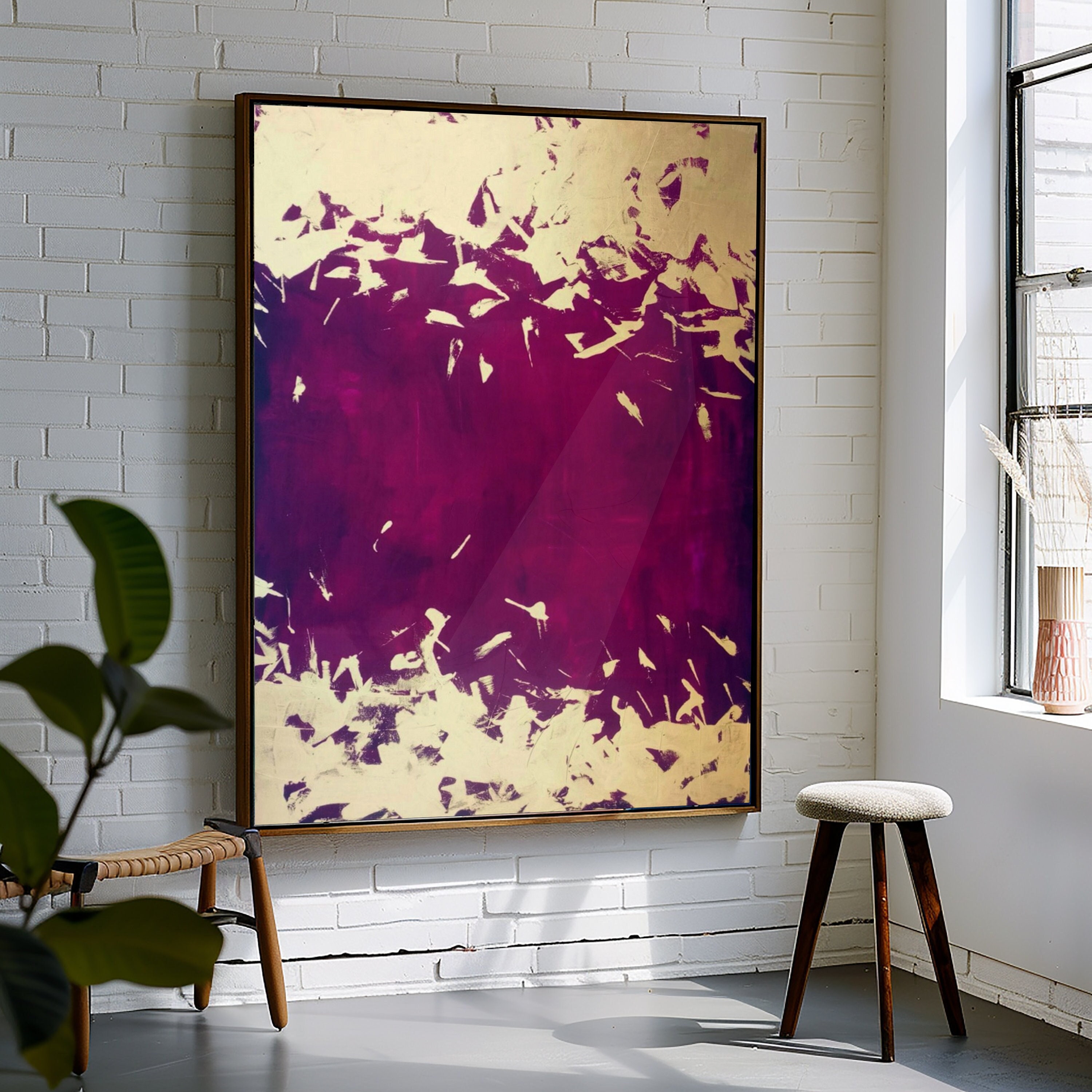 【1点もの】油絵「混沌の夢」オリジナルアート 抽象画 油彩画 キャンバス 500x0.jpg