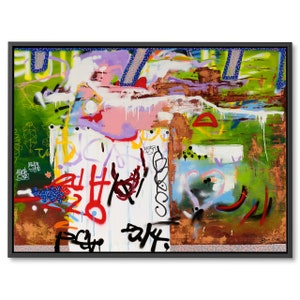 Abstract Art &#39;S01&#39; by Ron Deri | Original art, Large wall art, Abstract painting, Wall art, Art prints, Artwork, Canvas wall art, Abstract