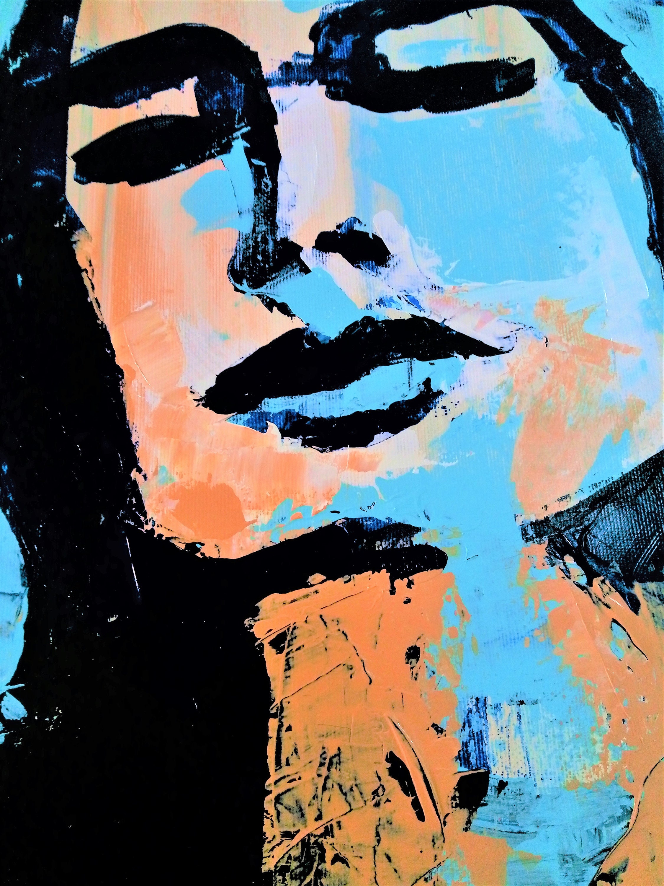 acrylic paint canvas ideas face acrylic paint canvas ideas face