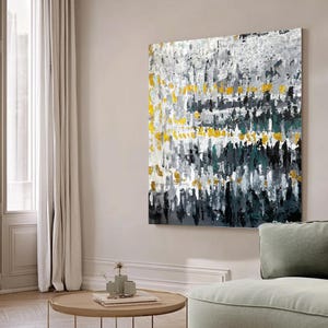 Landscape Painting, Original Art, Acrylic Painting, Abstract Art, Forest Painting, Inspirational Wall Art, Abstract Wall Art, Handmade Art