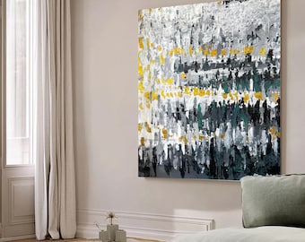 Landscape Painting, Original Art, Acrylic Painting, Abstract Art, Forest Painting, Inspirational Wall Art, Abstract Wall Art, Handmade Art