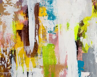 オリジナル絵画「Composition N.01」 | ロン・デリによる現代アート