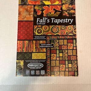 Fall's Tapestry by Fabri-Quilt Magazine Fall 2013