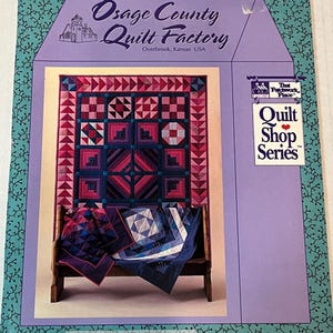 VIRGINIA ROBERTSON Osage County Quilt Factory: Overbrook, Kansas USA