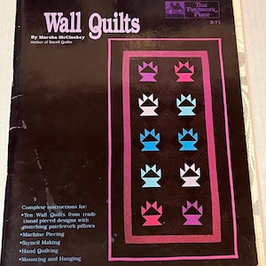 Wall Quilts by Marsha R. McCloskey (1983, Trade Paperback)