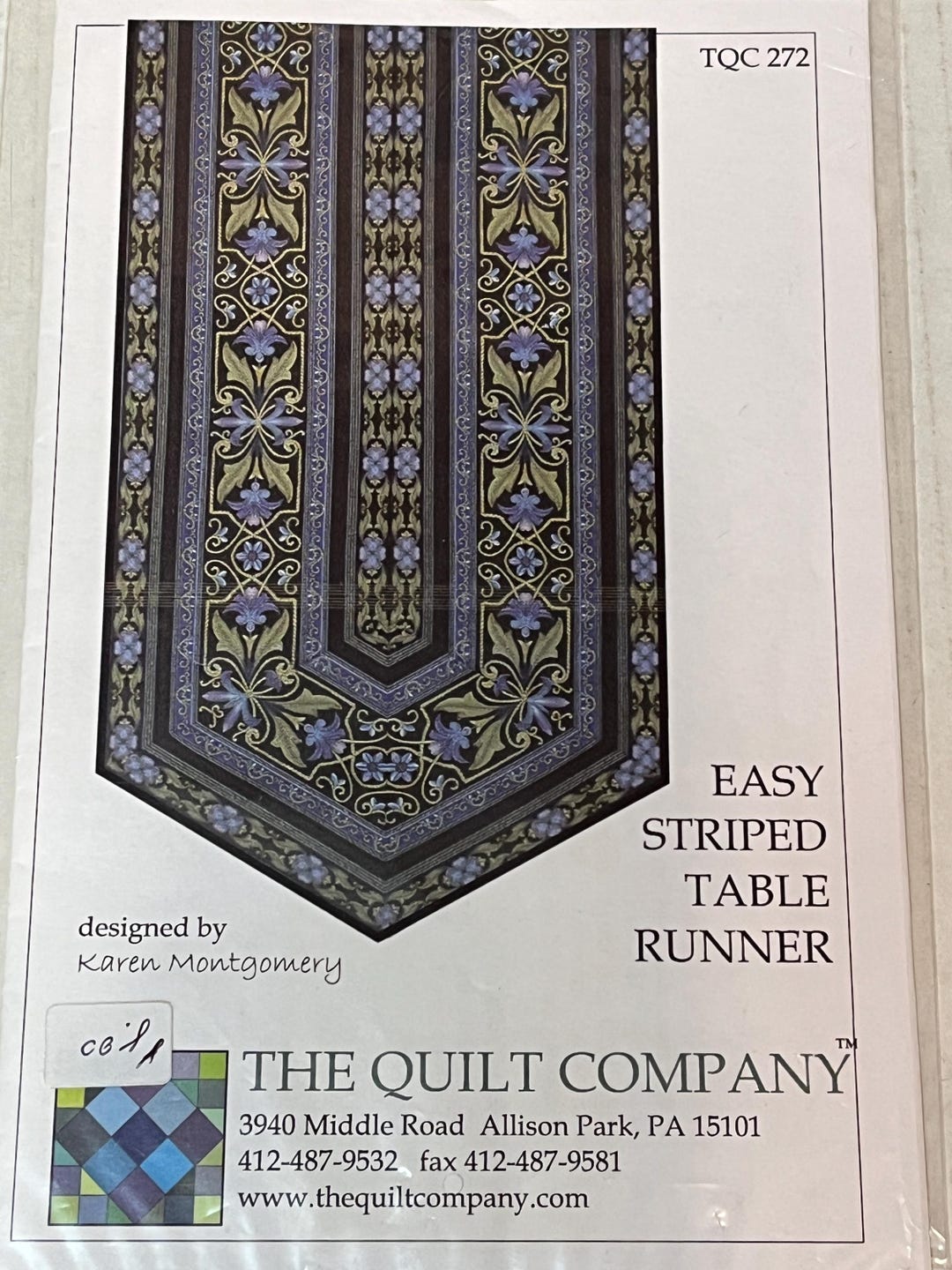 Easy Striped Table Runner 16 X 45 by the Quilt Company - Etsy