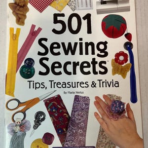 501 Sewing Secrets, Tips, Treasures, & Trivia by Maria Nerius