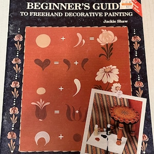 Beginner&#39;s Guide to Freehand Decorative Painting by Jackie Shaw Part 2