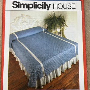 Simplicity House n°122 - 10 cartes à motifs de couvre-lits