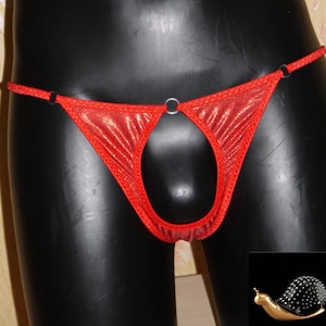 Men Underwear Red Sexy Men Lingerie Mens G String Sexy Men Thongs Sissy