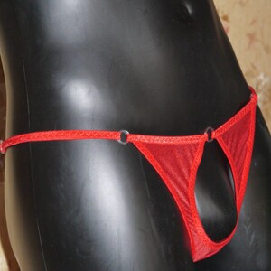 Men Underwear Red Sexy Men Lingerie Mens G String Sexy Men Thongs Sissy