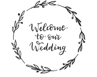 Download Wedding vintage flowers frame circle Graphics SVG Dxf EPS ...