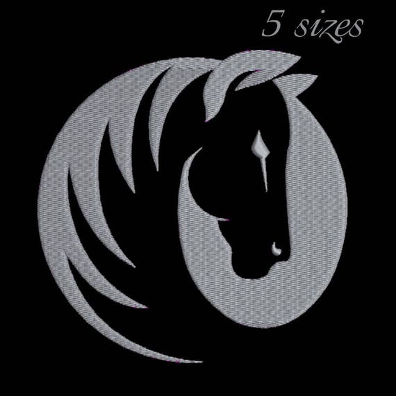 Horse Head Embroidery Machine Design animal digital instant download pattern hoop file t-shirt designs 2 Il_570xn