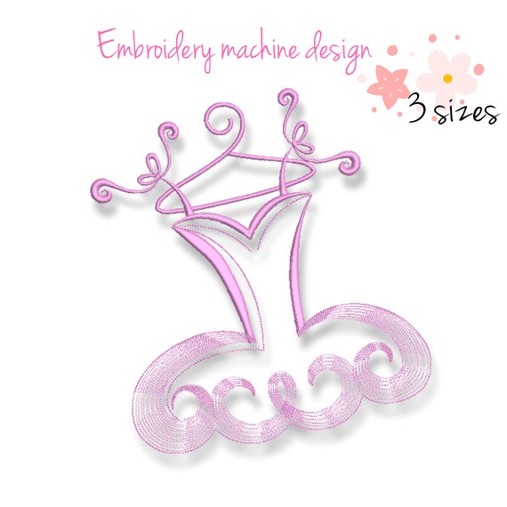 Embroidery Machine Designs Ballet Dress Ballerina pattern digital instant design pes Il_570xn