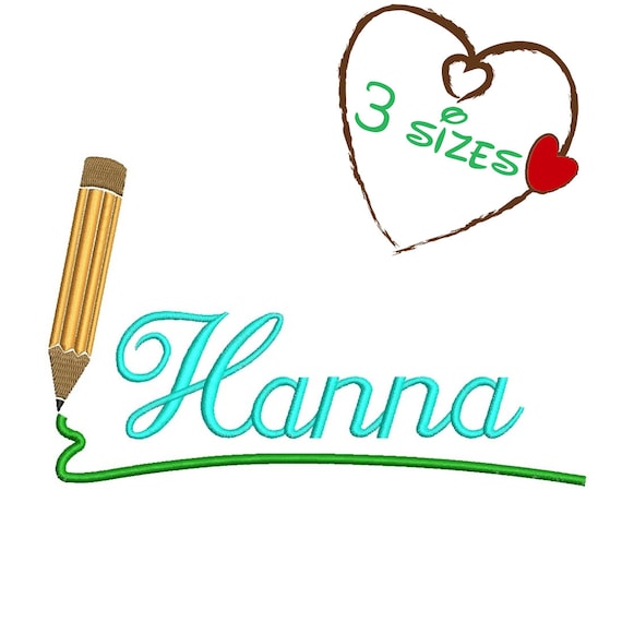 Embroidery machine designs back to school embroidery designs kindergarten instant download hoop pes file Il_570xn