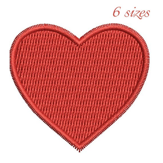 Heart embroidery design machine pattern love designs love pattern fill stitch instant digital download marriage hoop file Il_570xn