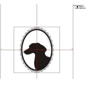 Dachshund embroidery machine design dog animal digital instant download pattern hoop file t-shirt outline designs image 3