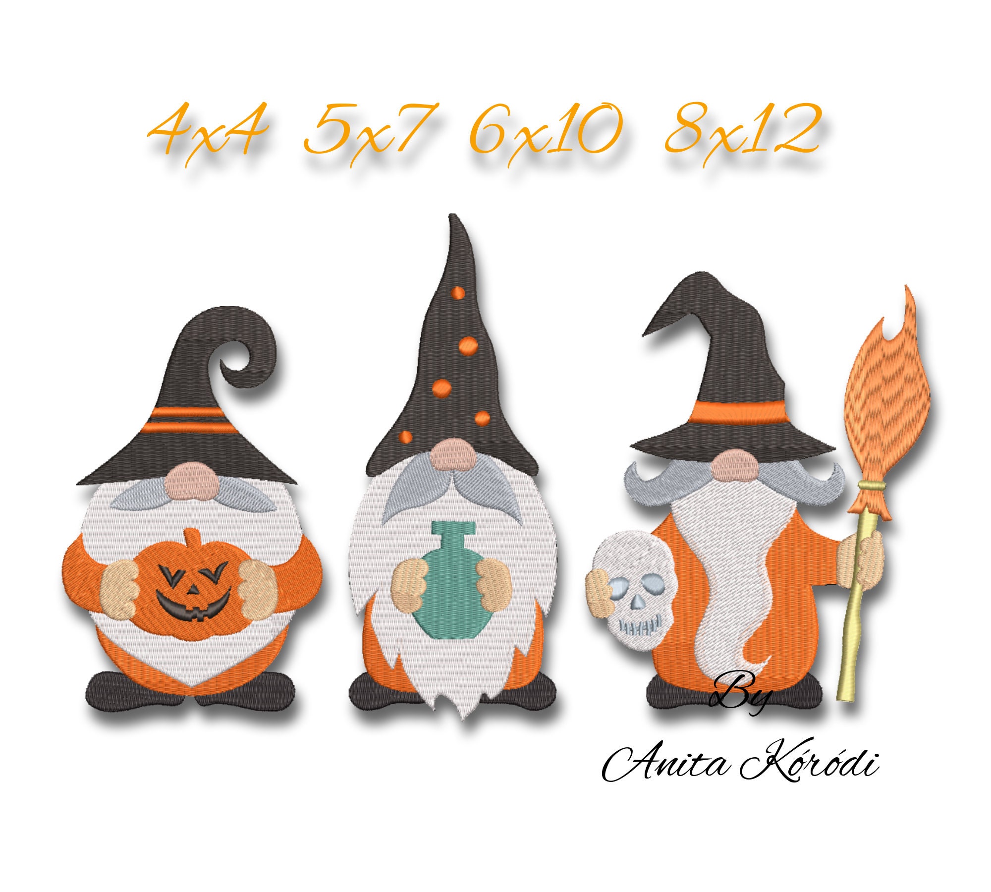Halloween gnomes jessecmault machine designs thanksgiving  etsy