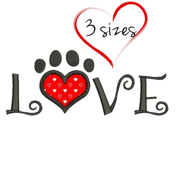 Happy Valentines Day Fancy Script Filled Machine Embroidery Design  Digitized Pattern