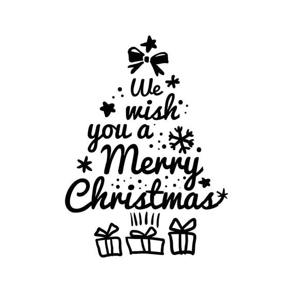Merry SVG DXF Graphic Art Cut Files