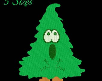 Christmas tree machine embroidery design designs instant digital download pattern gift holiday designs hoop file