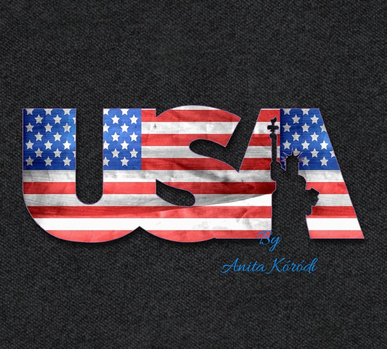 Machine Embroidery Designs Usa SET 6items Patriotic american | Etsy