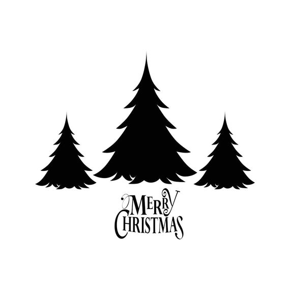 Download Merry Christmas tree Graphics SVG Dxf EPS Png Cdr Ai Pdf ...