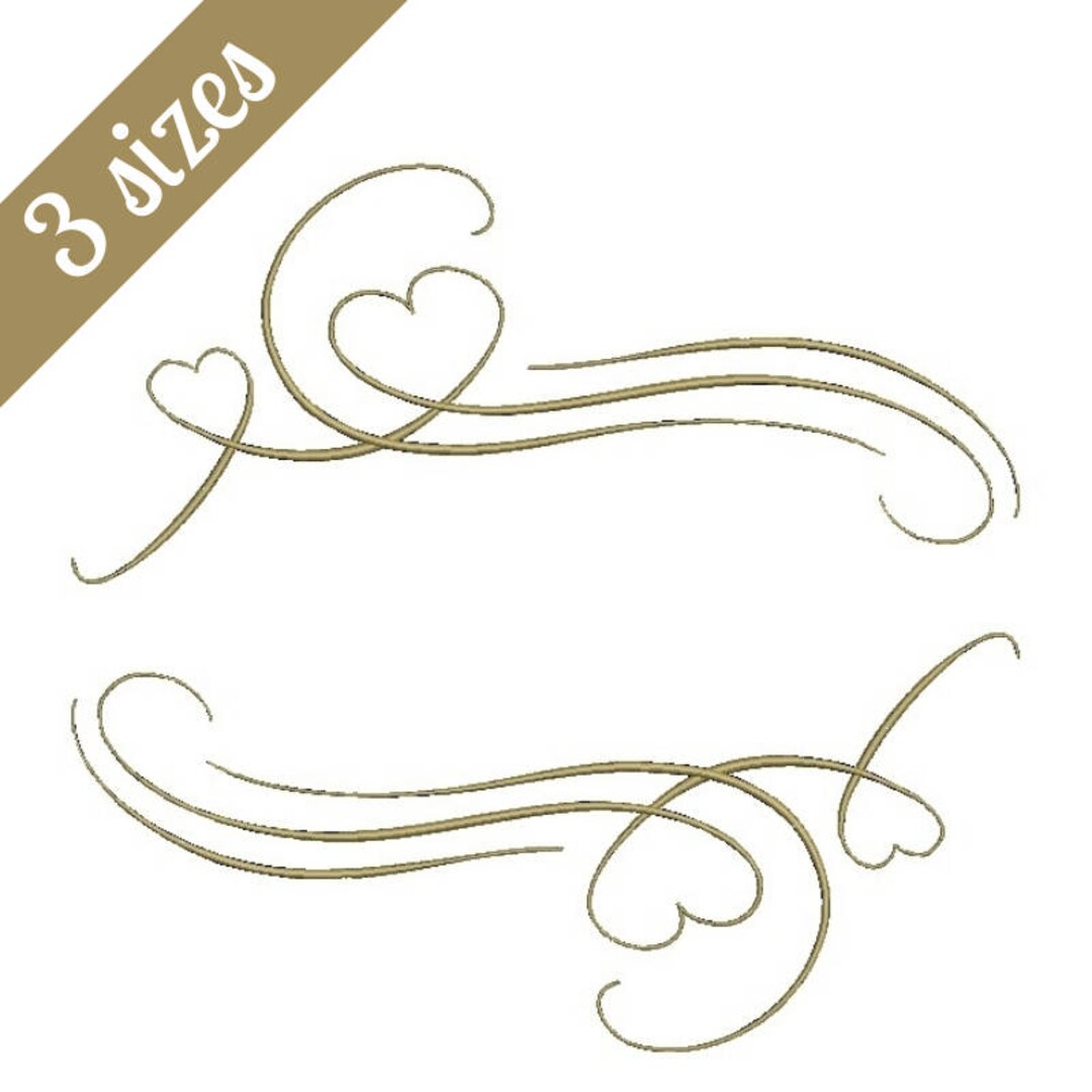 Wedding Monogram Frame Embroidery Machine Designs Letter Heart - Etsy  Finland
