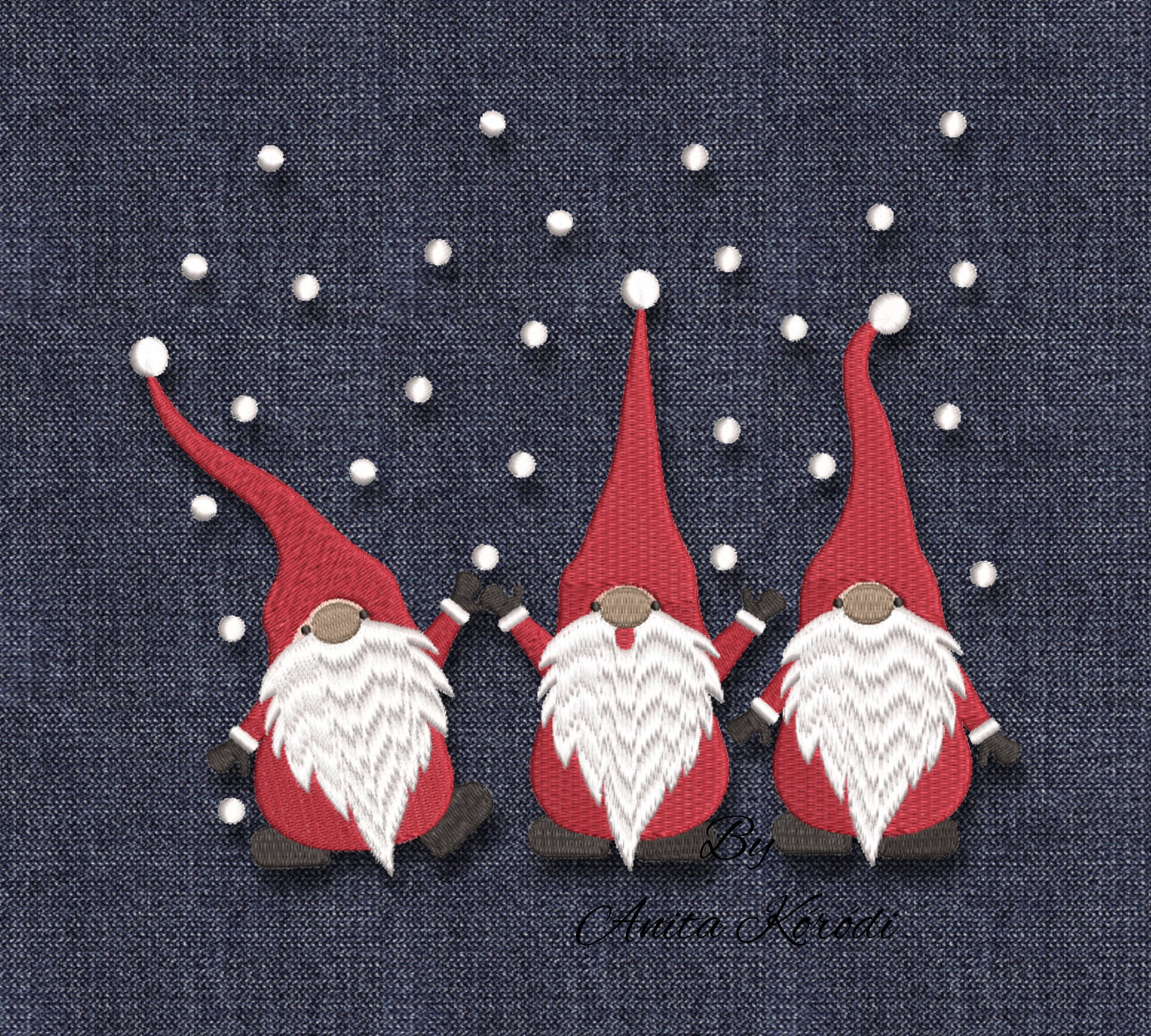 Christmas Yeti Santa Machine Embroidery Design – Blasto Stitch