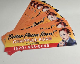 Pegatina para parachoques de Chappell Roan &quot;El Dador&quot;