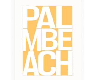 Palm Beach Digital Print