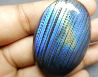 Quality Amazing Multi Flash 59.45ct Oval Shape For Jewellery Tb2 Amazing Quality Natural Labradorite Oval Cabochon 40x25x6 MM Size AAA++