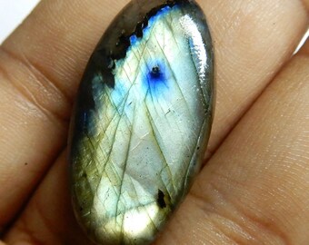 Quality Amazing Multi Flash 59.45ct Oval Shape For Jewellery Tb2 Amazing Quality Natural Labradorite Oval Cabochon 40x25x6 MM Size AAA++