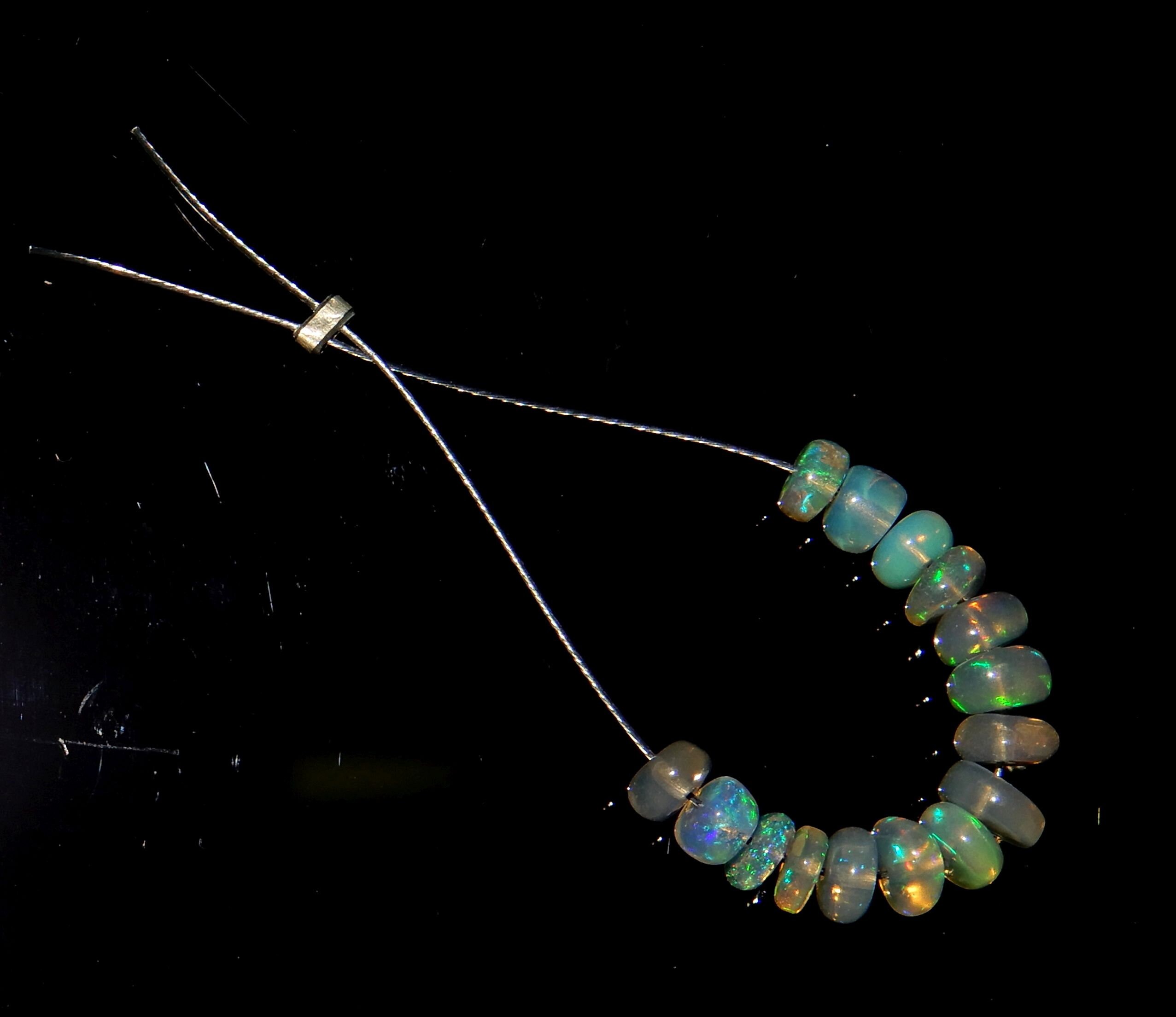 Opal Beads 3.54.5MM Size Ethiopian Opal Beads Welo Opal Etsy