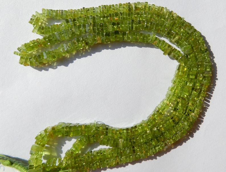 Natural Peridot 4 To 6 mm Square Shape Gemstone-Gemstone Cabochons-Peridot Gemstone-Wholesale Cabochons-Gemstone Lot 10 Pcs