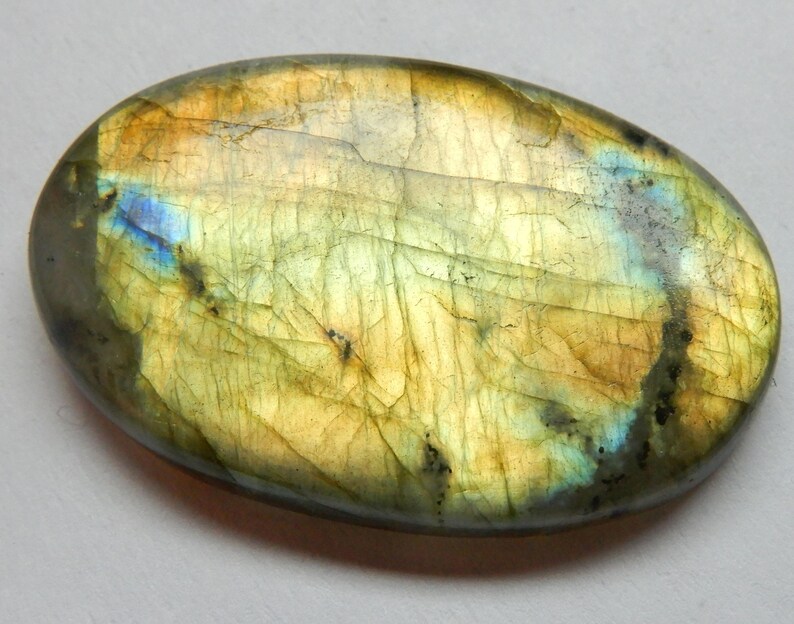 Quality Amazing Multi Flash 59.45ct Oval Shape For Jewellery Tb2 Amazing Quality Natural Labradorite Oval Cabochon 40x25x6 MM Size AAA++
