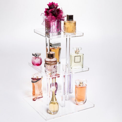 Perfume Tray Perfume Organizer Acrylic Makeup Organizer Etsy