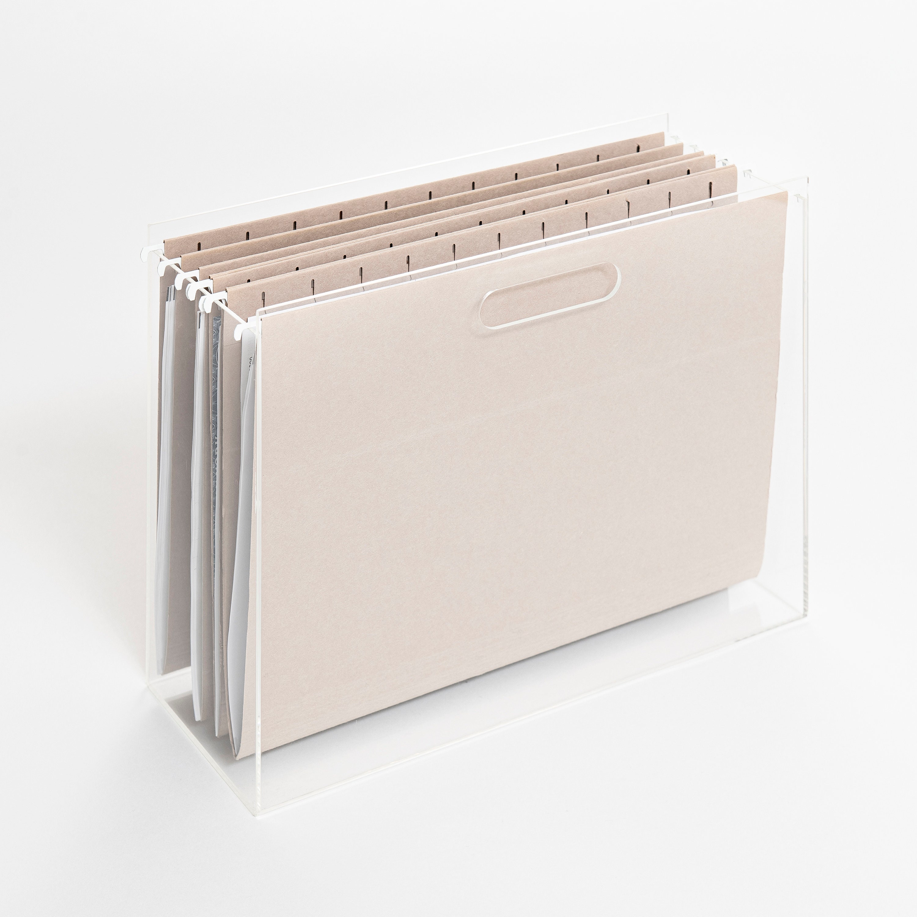 File Folder Storage Desk Organizer Office Desk Accessories Etsy