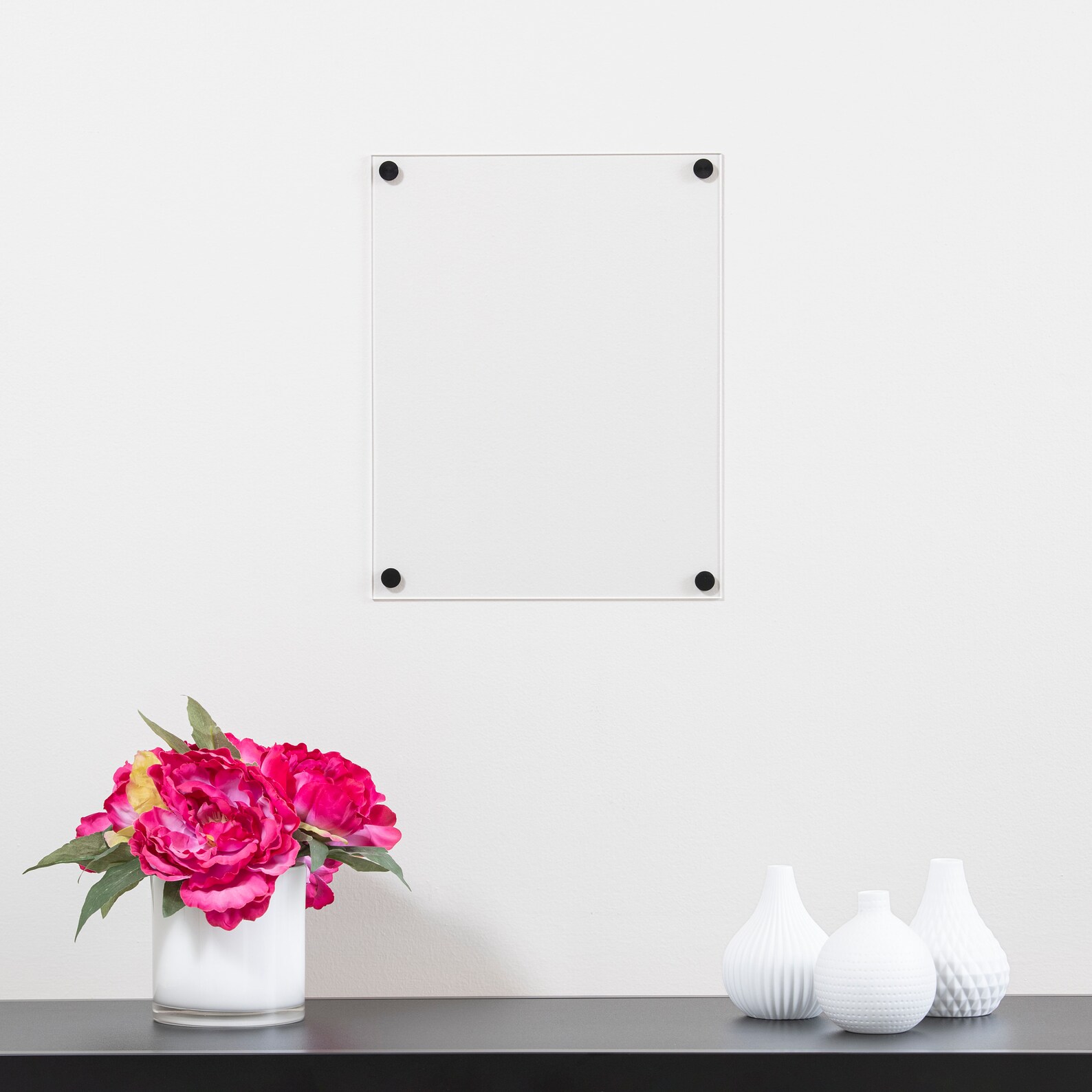 Dry Erase Board Clear Acrylic Whiteboard Floating Bulletin Etsy