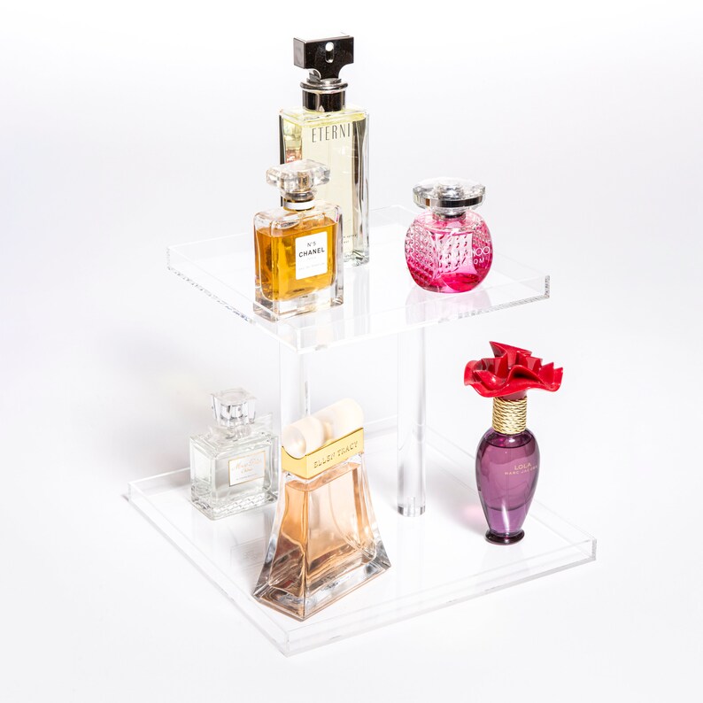 Perfume Storage Organizer Acrylic Makeup Organizer 3 Tier Etsy