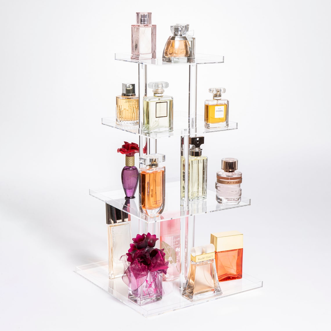 Perfume Storage Organizer Acrylic Makeup Organizer 3 Tier Etsy Australia