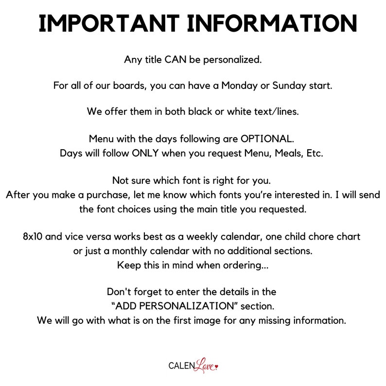 a poem written in black and white with the words important information