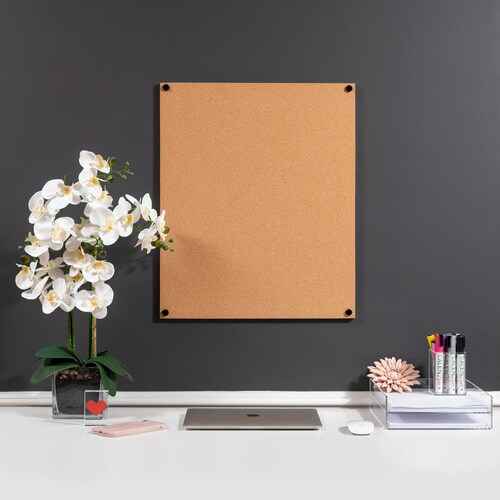Modern Cork Board for Wall Office Decor Command Center Etsy