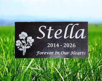 6x12 Grave Marker Stones