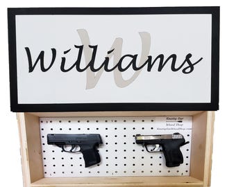 Hidden Gun Storage - Custom Concealment Cabinet Safe - Secret Compartment for Valuables