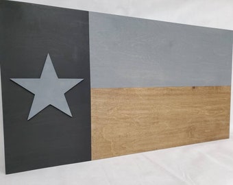 Texas Flag Rustic Style Gun Concealment Cabinet Lockable Furniture Hidden Firearm Storage Discreet AK AR Weapon Home Defense Case 36