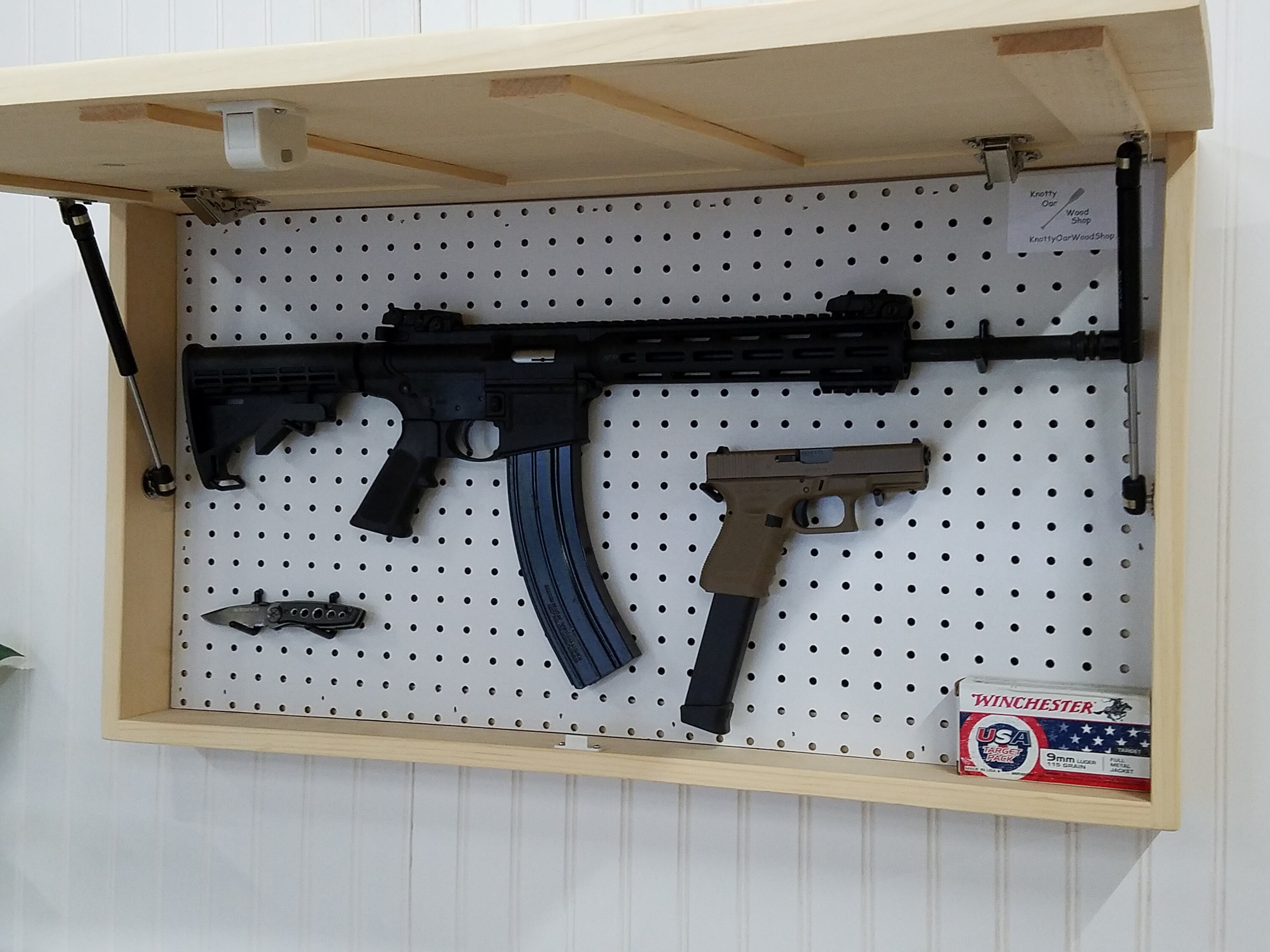 36 inch Thin Blue Line Law Enforcement American Flag Gun Concealment