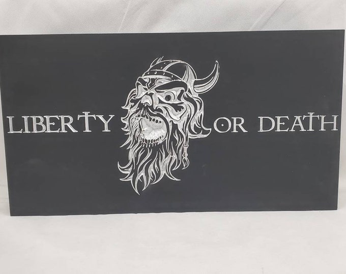 Viking beard Liberty or Death handgun concealment cabinet hidden pistol celtic furniture concealed gun firearm storage hinged door 98